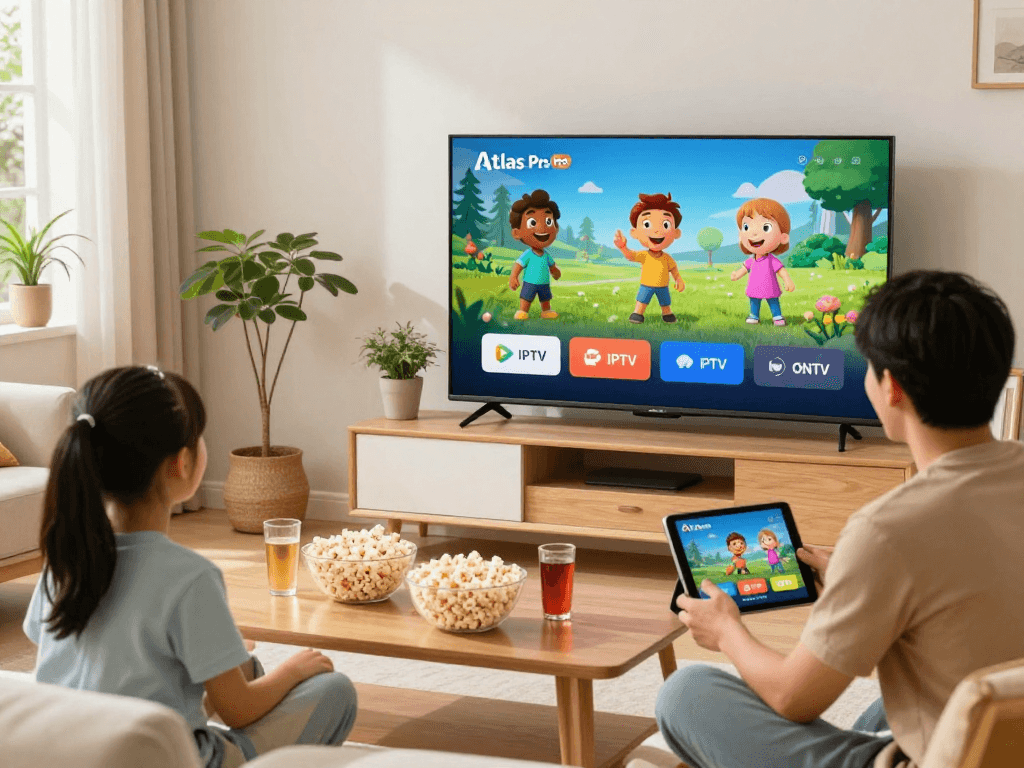 Téléchargez Atlas Pro pour un divertissement familial de qualité, avec plus de 12 000 chaînes.