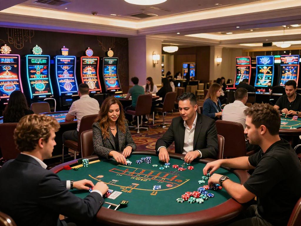 Joueurs enthousiastes s'amusant au meilleur casino en ligne France avec des jeux captivants.