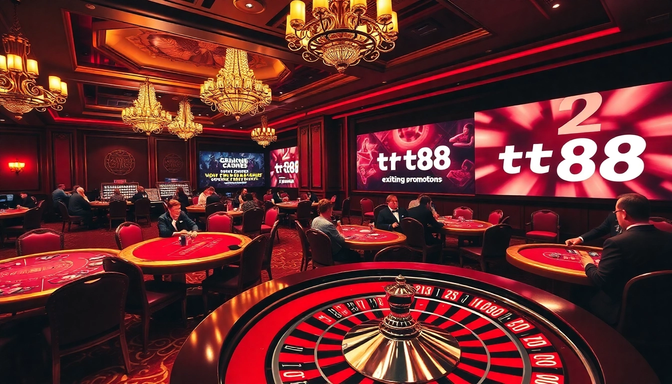 Experience thrilling poker games and roulette excitement at tr88 Casino.