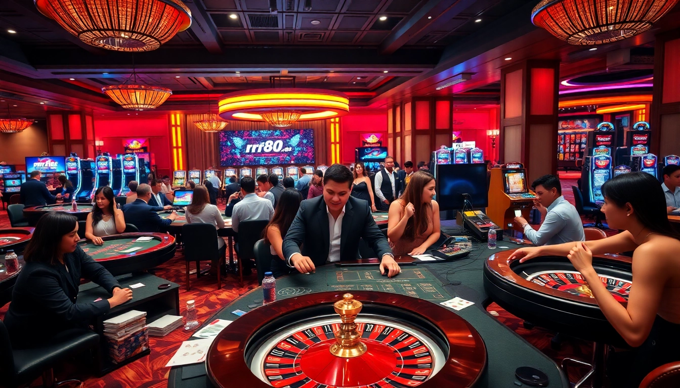 Experience thrilling wins at rr88.se.net with live action from a vibrant casino scene.