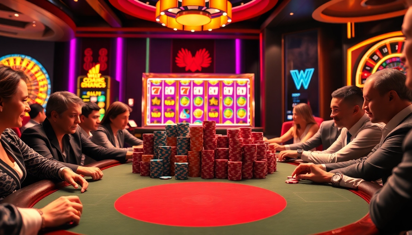 Experience thrilling gaming at https://8live.date/ with luxurious poker tables and vibrant slots.