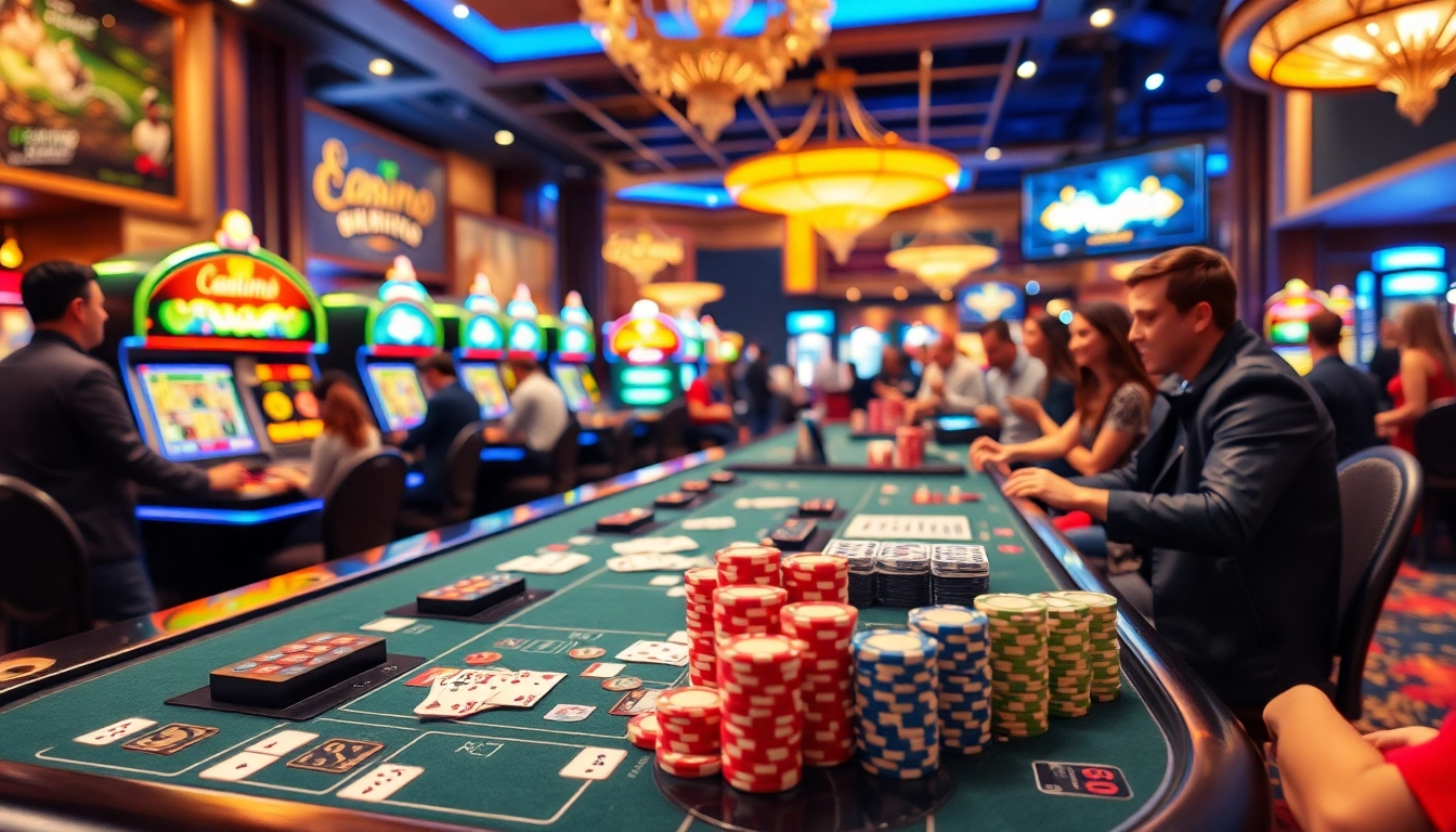 Découvrez le meilleur casino belgique en ligne avec un jeu captivant et une ambiance animée.