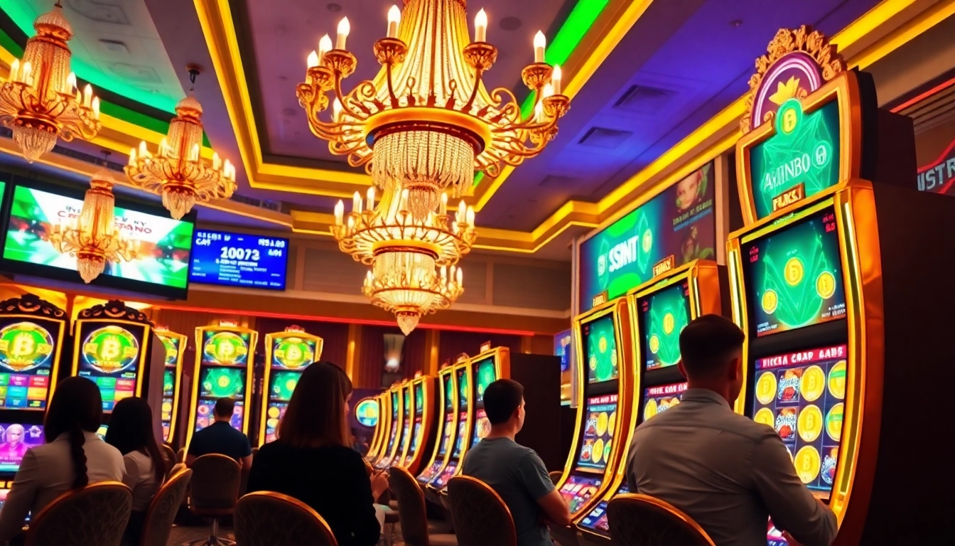 Découvrez le meilleur casino crypto avec des machines à sous modernes et luxuriantes.