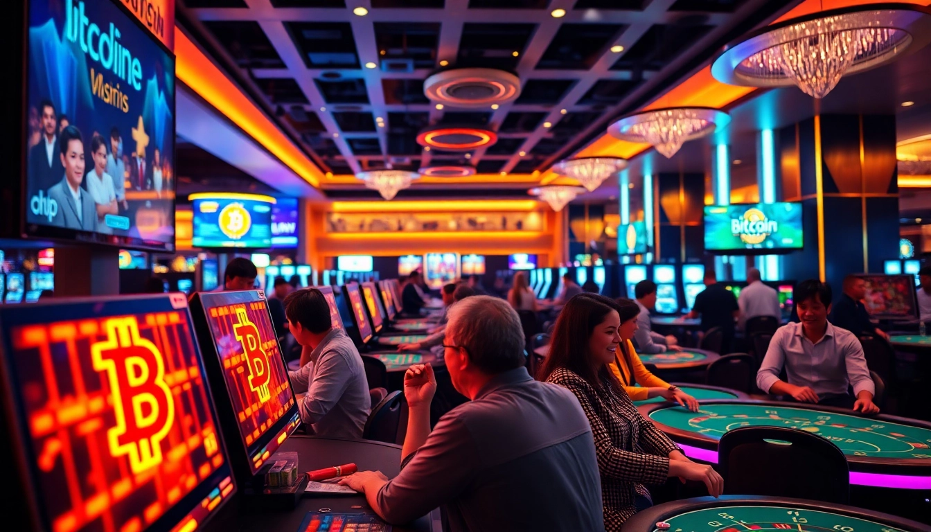Visitez les Bitcoin casinos pour une expérience de jeu moderne et énergique.