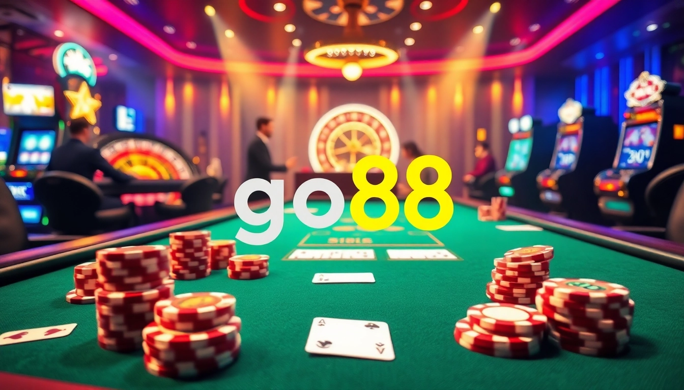 Experience excitement at go88 online casino with vibrant poker and slot games.