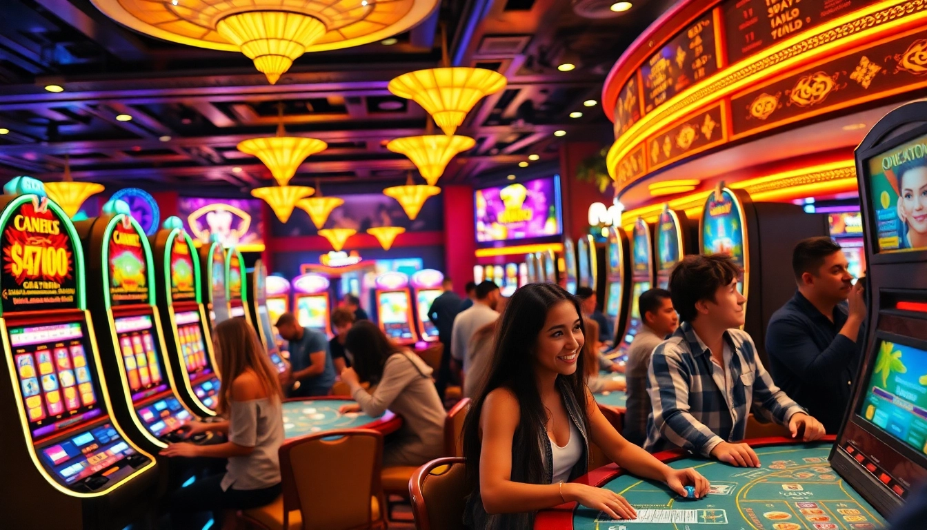 Profitez d'un casino en ligne retrait immédiat avec des machines à sous et tables de poker animées.