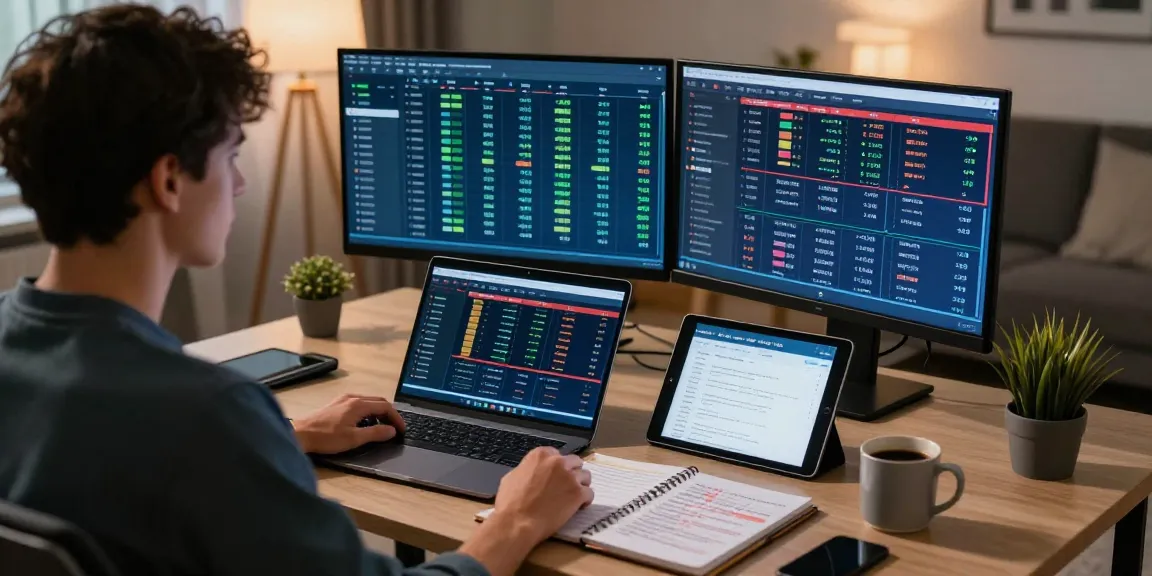Scène de paris sportifs avec limite de gains paris sportifs montrant un parieur concentré analysant les cotes.