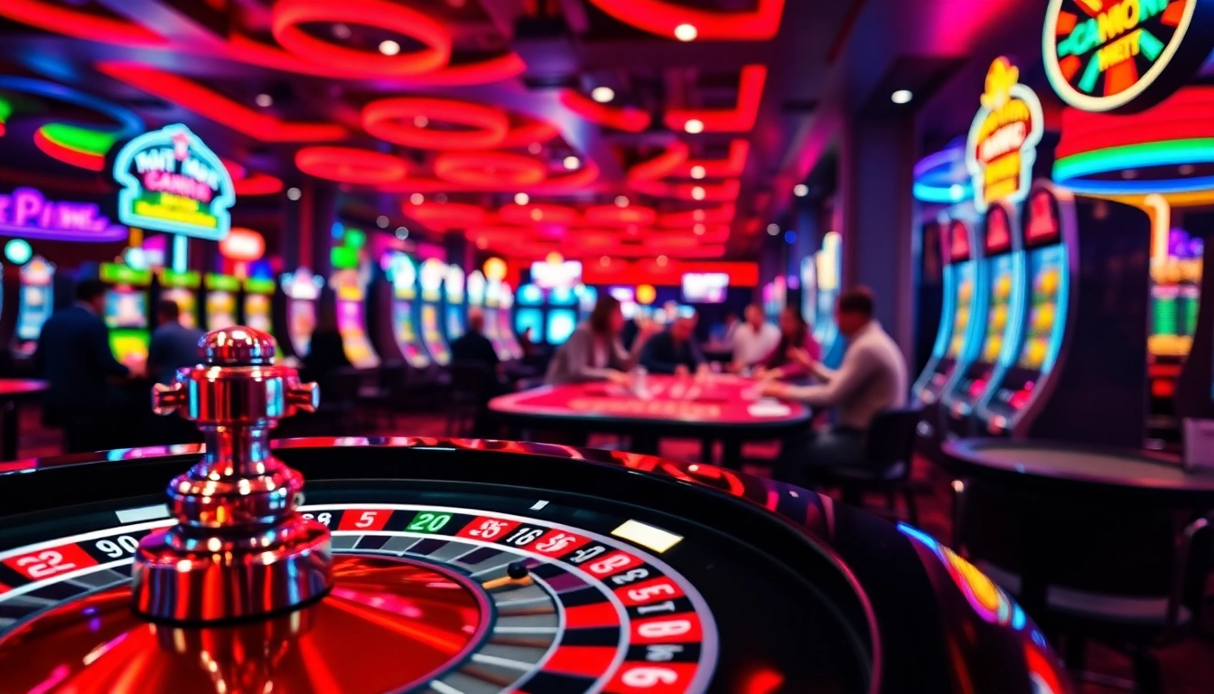 Profitez de l’expérience du casino en ligne France avec des joueurs captivés sur la piste de jeu.
