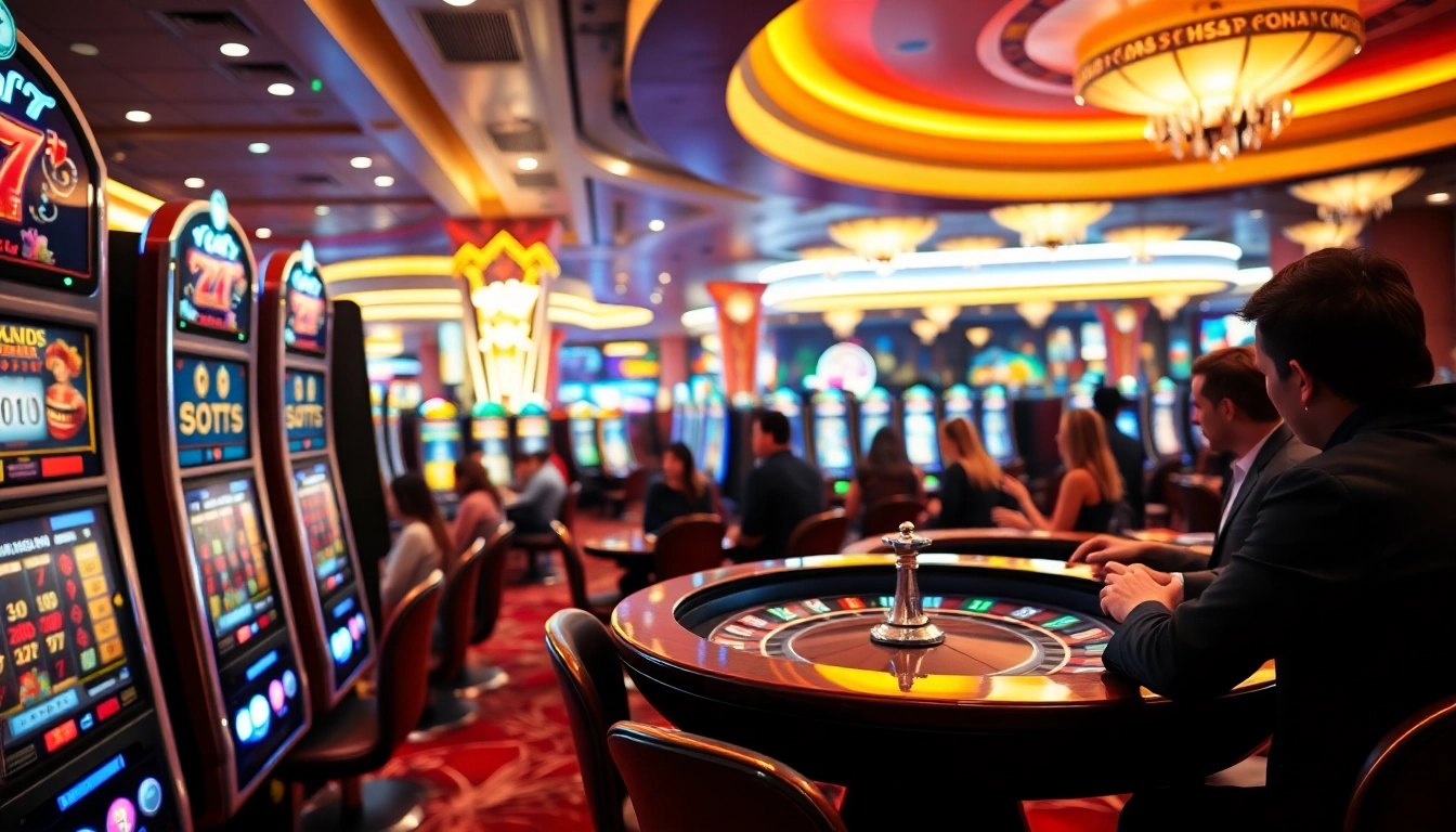 Jouer à casino en ligne france avec des machines à sous animées et des joueurs enthousiastes.
