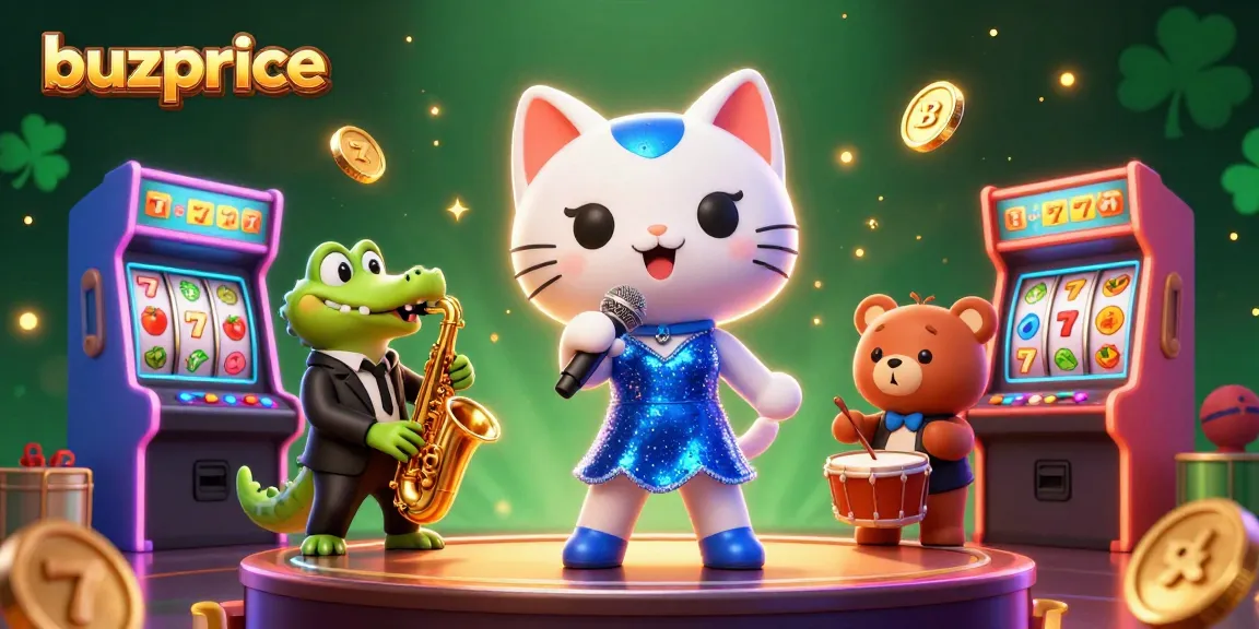 Engage in thrilling gameplay at buzprice with vibrant casino games and characters captivating your experience.