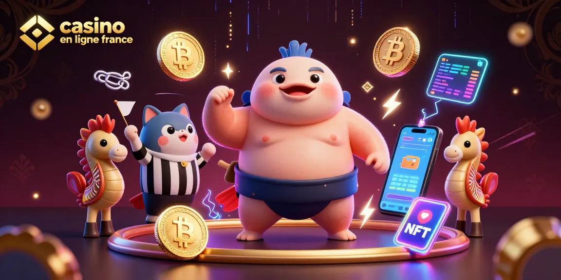 Profitez d'une scène captivante de casino en ligne France avec un fugu et un chat de l'ancienne sagesse.