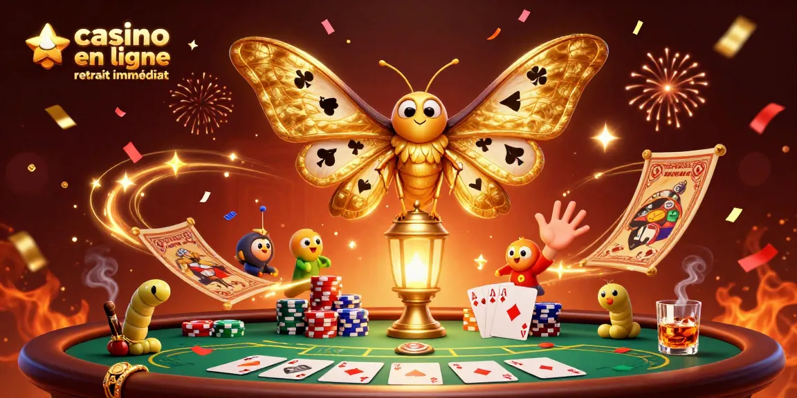 Gagnez avec le casino en ligne retrait immédiat grâce à des jeux de cartes animés et une ambiance festive.